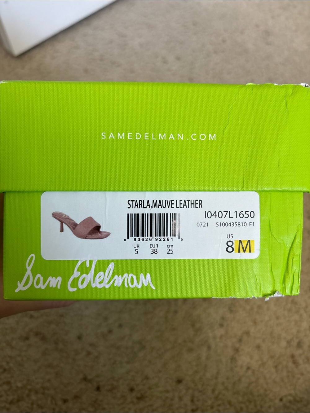 Never worn Sam Edelman Starla Quilted Kitten Heels - Picture 5 of 5